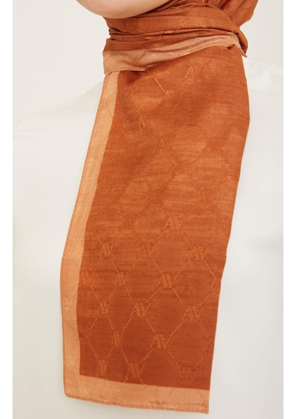 Trend Monogram Şal 2 - 132 - Kiremit fiyatları