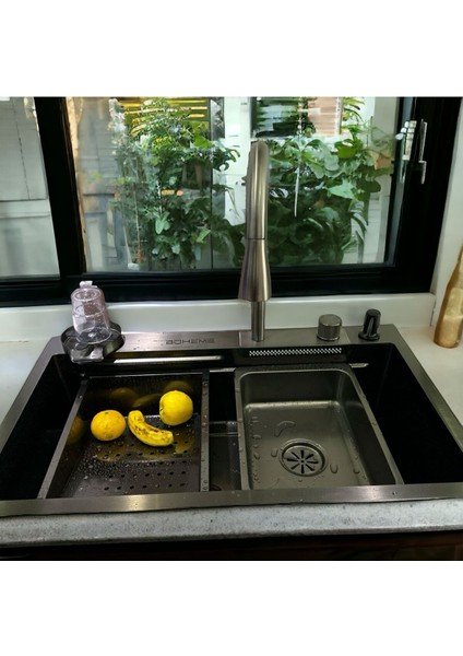 Smart Sink Bataryalı Teknolojik Evye Seti