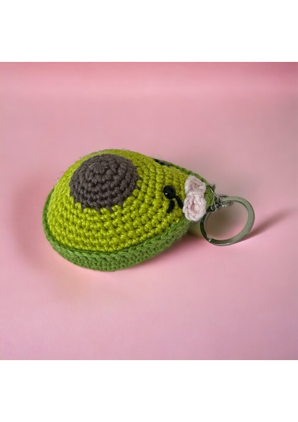 Paris Organik Sevimli Avokado Amigurumi Anatarlık