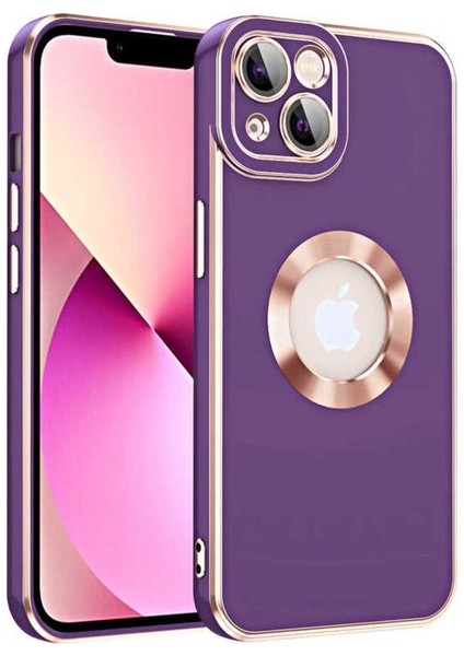 Apple iPhone 14 Plus Uyumlu Kılıf Kongo Kapak, Koyu Mor