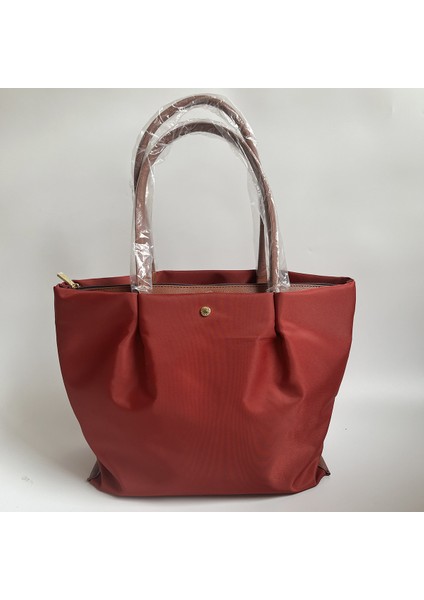 Su Geçirmez Naylon Omuz Çantası Büyük El Çantası Tote Çanta (Yurt Dışından)