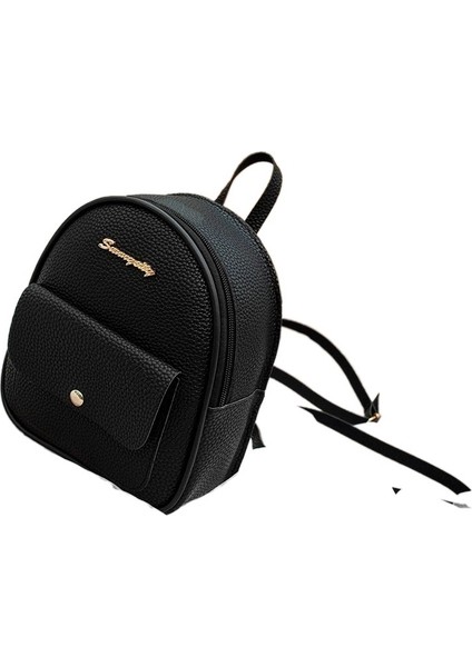 Küçük Taze ve Sevimli Mektup Logosu Sırt Çantası Çok Fonksiyonlu Tek Omuz Diyagonal Küçük Çanta Modası (Yurt Dışından)