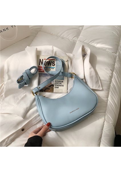 Yeni Trendy Kore Tarzı Messenger Omuz Çantası (Yurt Dışından)