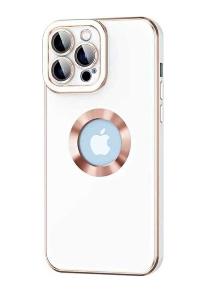 Apple iPhone 14 Pro Max Uyumlu Kılıf Kongo Kapak, Beyaz
