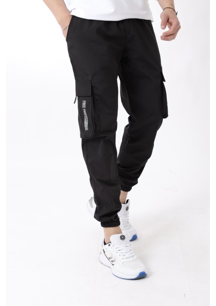 Paraşüt Kumaş Paça Lastikli Kargo/jogger Alt Pldp 01_70093