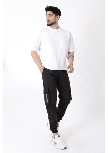 Paraşüt Kumaş Paça Lastikli Kargo/jogger Alt Pldp 01_70093