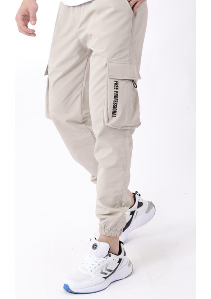 Paraşüt Kumaş Paça Lastikli Kargo/jogger Alt Pldp 01_70093
