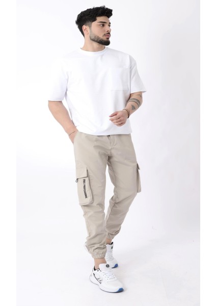 Paraşüt Kumaş Paça Lastikli Kargo/jogger Alt Pldp 01_70093