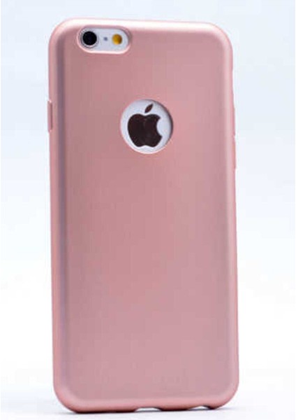 Apple iPhone 6 Plus Uyumlu Kılıf Premier Silikon Kapak, Rose Gold