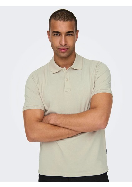 Erkek Polo Yaka Slim T-Shirt - 22029044