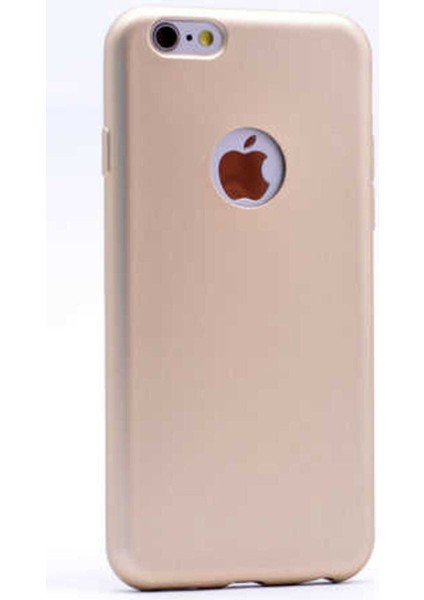 Apple iPhone 6 Uyumlu Kılıf Premier Silikon Kapak, Gold