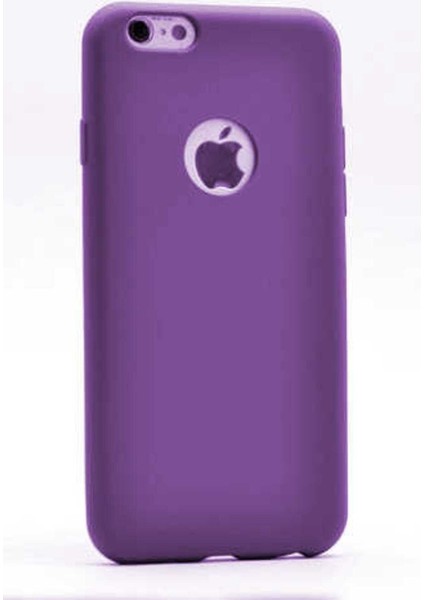 Apple iPhone 6 Uyumlu Kılıf Premier Silikon Kapak, Mürdüm