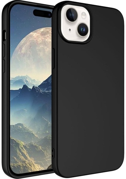 Apple iPhone 15 Uyumlu Kılıf Lsr Lansman Kapak, Siyah