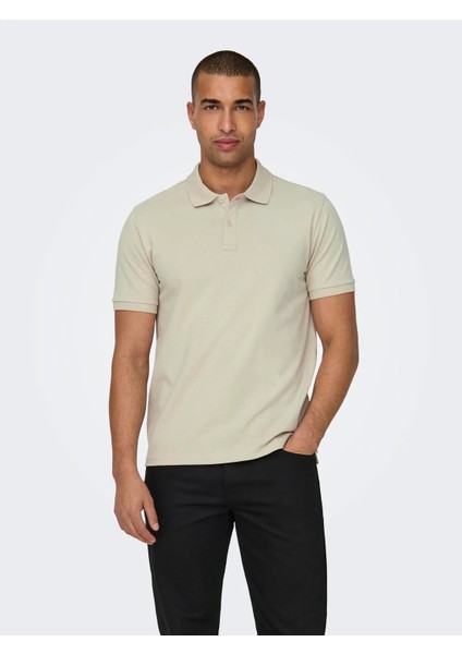 Erkek Polo Yaka Slim T-Shirt - 22029044