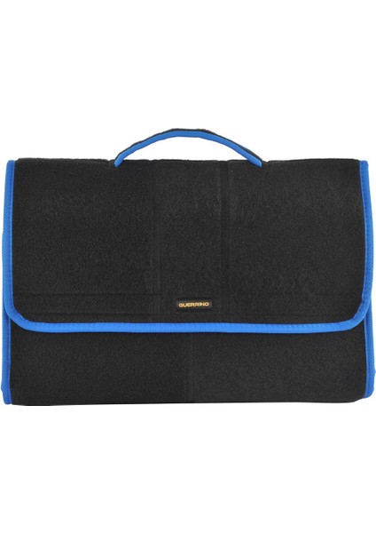 Maxi Araç Bagaj Organizer Bagaj Düzenleyici Çanta Mavi Kenarlı