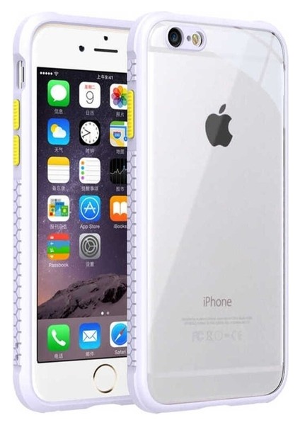 Apple iPhone 6 Uyumlu Kılıf Kaff Kapak, Mor