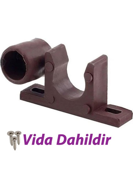 90 Adet Mobilya Dolap Kapak Plastik Çıt Çıt Kahverengi fiyatları