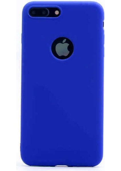 Apple iPhone 8 Plus Uyumlu Kılıf Premier Silikon Kapak, Saks Mavi
