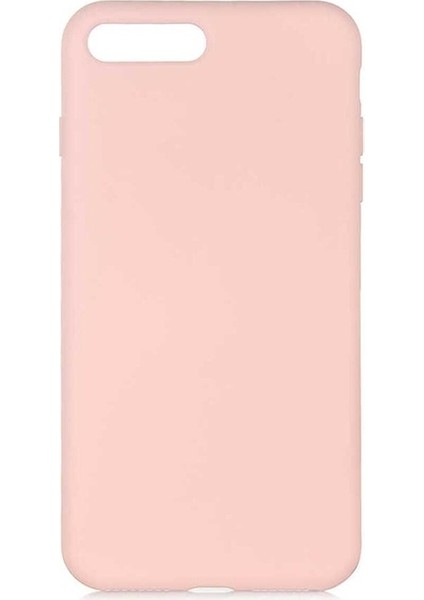 Apple iPhone 8 Plus Uyumlu Kılıf Lsr Lansman Kapak, Pembe Açık