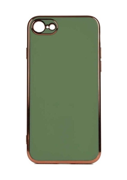 Apple iPhone Se 2020 Uyumlu Kılıf Bark Kapak, Yeşil