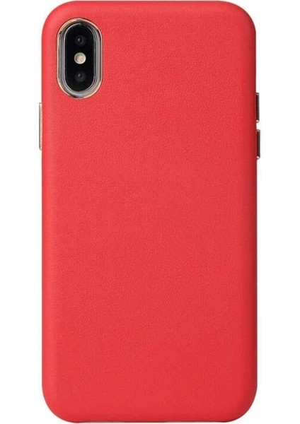Apple iPhone x Uyumlu Kılıf Eyzi Kapak, Kırmızı