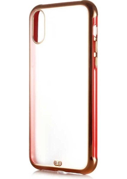 Apple iPhone x Uyumlu Kılıf Voit Kapak, Kırmızı