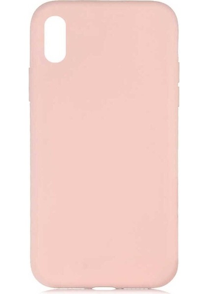 Apple iPhone x Uyumlu Kılıf Lsr Lansman Kapak, Pembe Açık