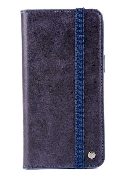 Apple iPhone Xs Uyumlu Kılıf Hakiki Deri Multi Cüzdan Kılıf, Siyah