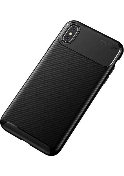 Apple iPhone x Uyumlu Kılıf Negro Silikon Kapak, Siyah