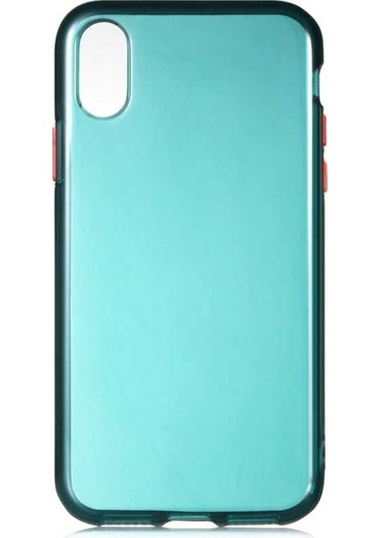 Apple iPhone Xs Uyumlu Kılıf Bistro Kapak, Koyu Yeşil