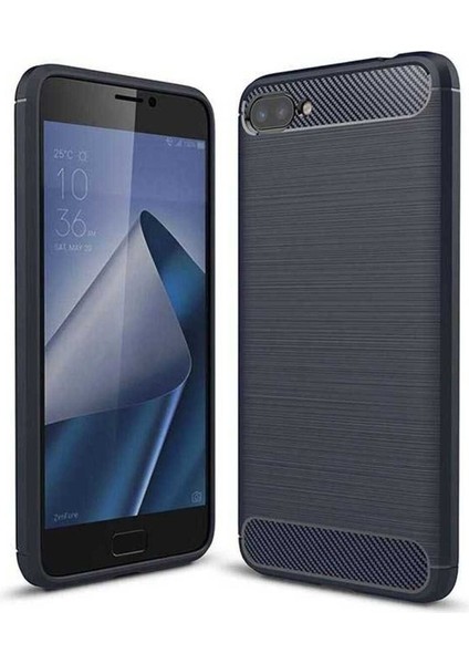 Asus Zenfone 4 Max ZC554KL Uyumlu Kılıf Room Silikon Kapak, Lacivert