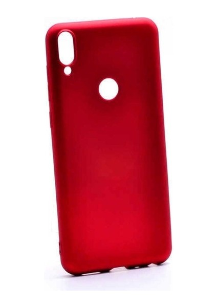 Asus Zenfone Max Pro ZB602KL Uyumlu Kılıf Premier Silikon Kapak, Kırmızı