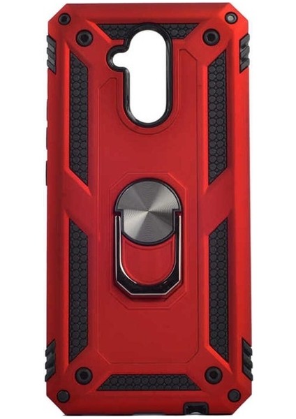 Huawei Mate 20 Lite Uyumlu Kılıf Vega Kapak, Kırmızı
