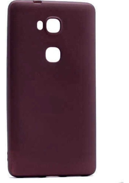 Huawei Gr5 Uyumlu Kılıf Premier Silikon Kapak, Mürdüm