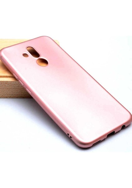 Huawei Mate 20 Lite Uyumlu Kılıf Premier Silikon Kapak, Rose Gold