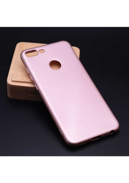 Asus Zenfone Max Plus (M1) ZB570TL Uyumlu Kılıf Premier Silikon Kapak, Rose Gold