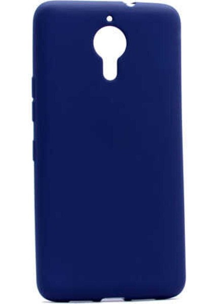 General Mobile 5 Plus Uyumlu Kılıf Premier Silikon Kapak, Lacivert