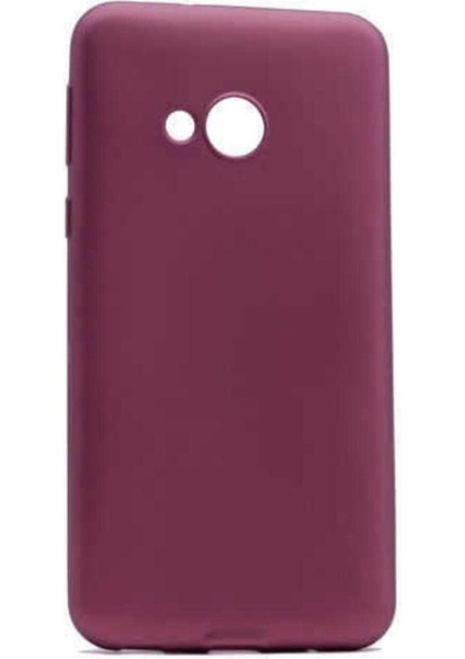 Htc U Play Uyumlu Kılıf Premier Silikon Kapak, Mürdüm