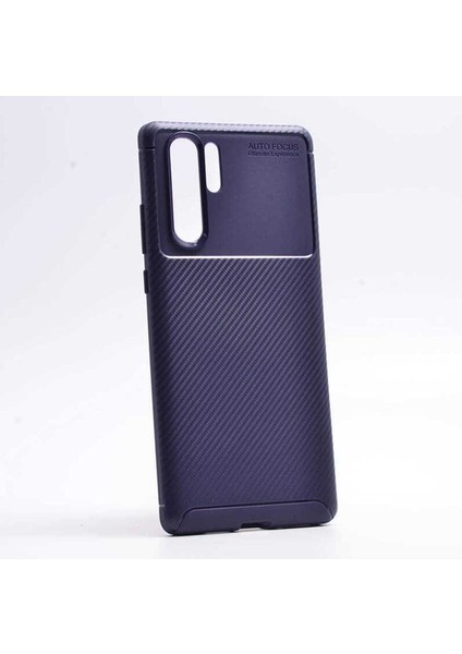 Huawei P30 Pro Uyumlu Kılıf Negro Silikon Kapak, Lacivert