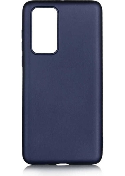Huawei P40 Uyumlu Kılıf Premier Silikon Kapak, Lacivert