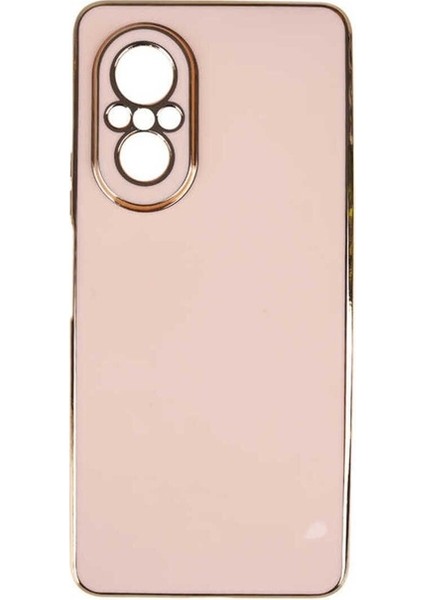 Huawei Nova 9 Se Uyumlu Kılıf Bark Kapak, Rose Gold