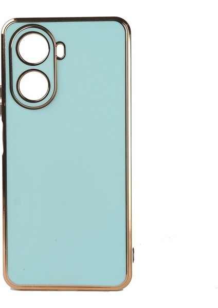 Huawei Nova 10 Se Uyumlu Kılıf Bark Kapak, Mavi Açık