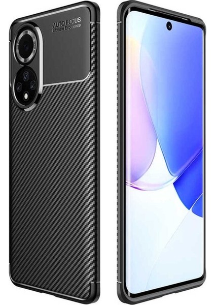 Huawei Nova 9 Uyumlu Kılıf Negro Silikon Kapak, Siyah