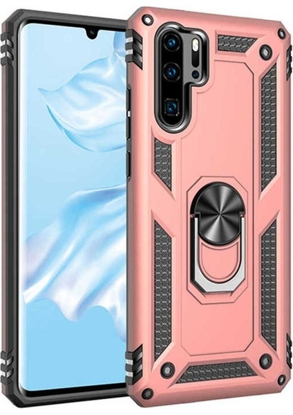 Huawei P30 Pro Uyumlu Kılıf Vega Kapak, Rose Gold