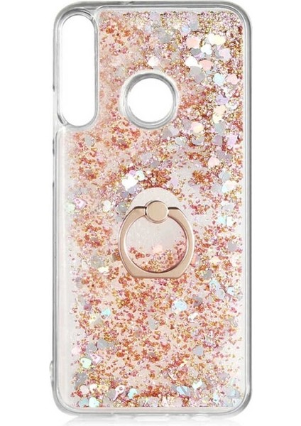 Huawei P40 Lite E Uyumlu Kılıf Milce Kapak, Gold