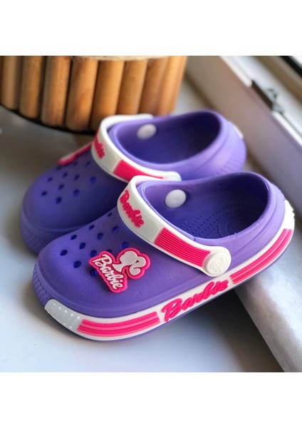 Barby Figürlü Çocuk Sandaleti , Çocuk Crocks Modeli Sandalet ,ana Okulu Kreş Sandaleti ,deniz Plaj Sandaleti fiyatları