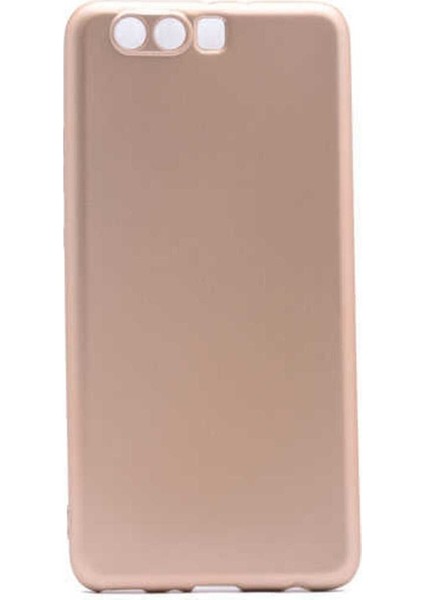 Huawei P10 Uyumlu Kılıf Premier Silikon Kapak, Gold