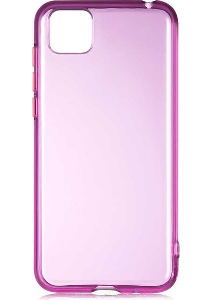 Huawei Y5P Uyumlu Kılıf Bistro Kapak, Mor