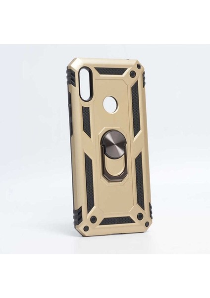 Huawei Y6S 2019 Uyumlu Kılıf Vega Kapak, Gold