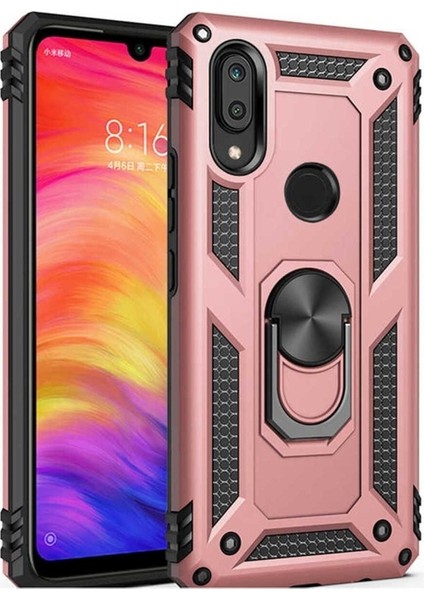 Huawei Y7 Prime 2019 Uyumlu Kılıf Vega Kapak, Rose Gold